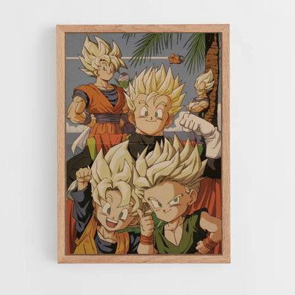 Poster Super Saiyajin: Ausgabe 1993