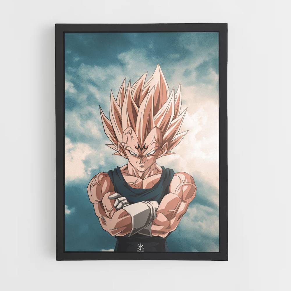 Majin Vegeta Poster