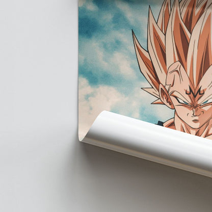 Majin Vegeta Poster