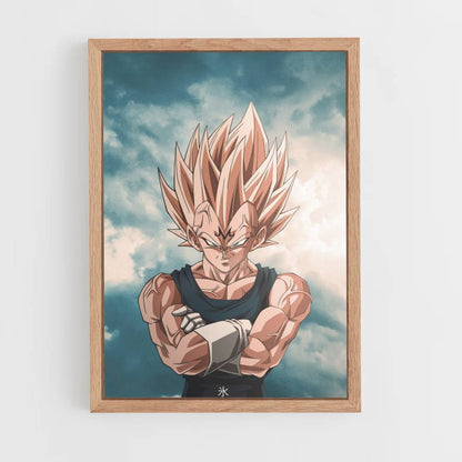 Majin Vegeta Poster