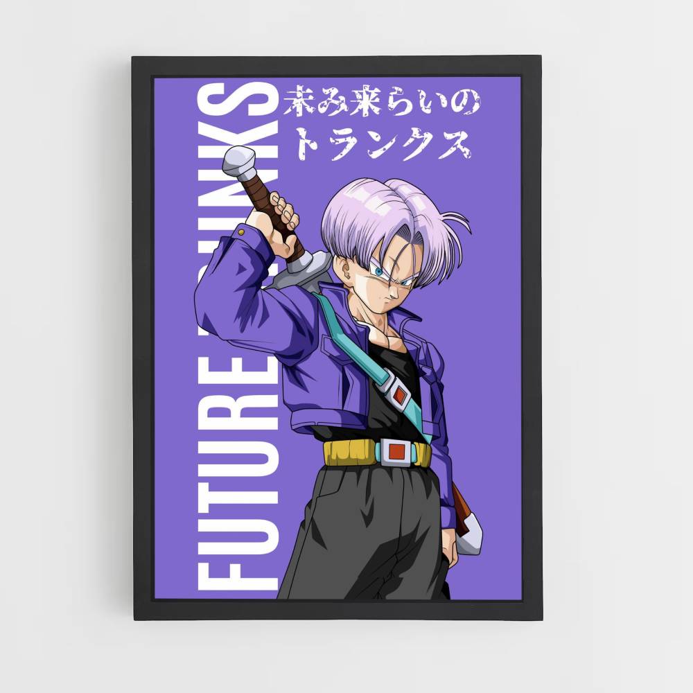 Poster Trunks Lila