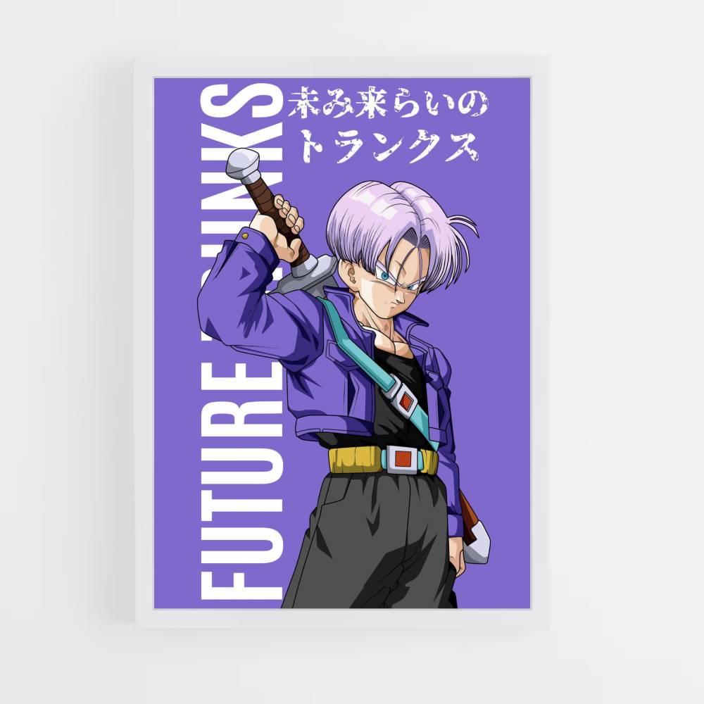 Poster Trunks Lila