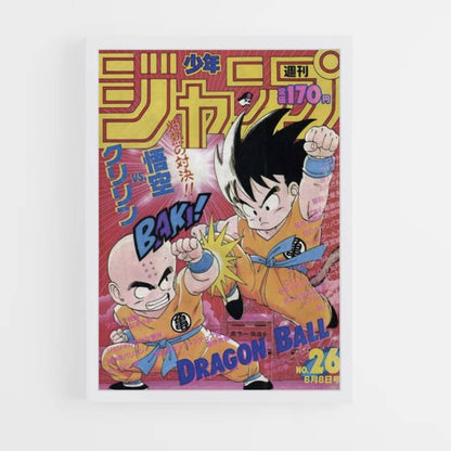 Poster Krillin gegen Goku