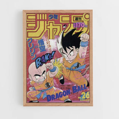 Poster Krillin gegen Goku