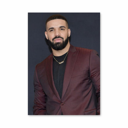 Blaues Drake-Poster