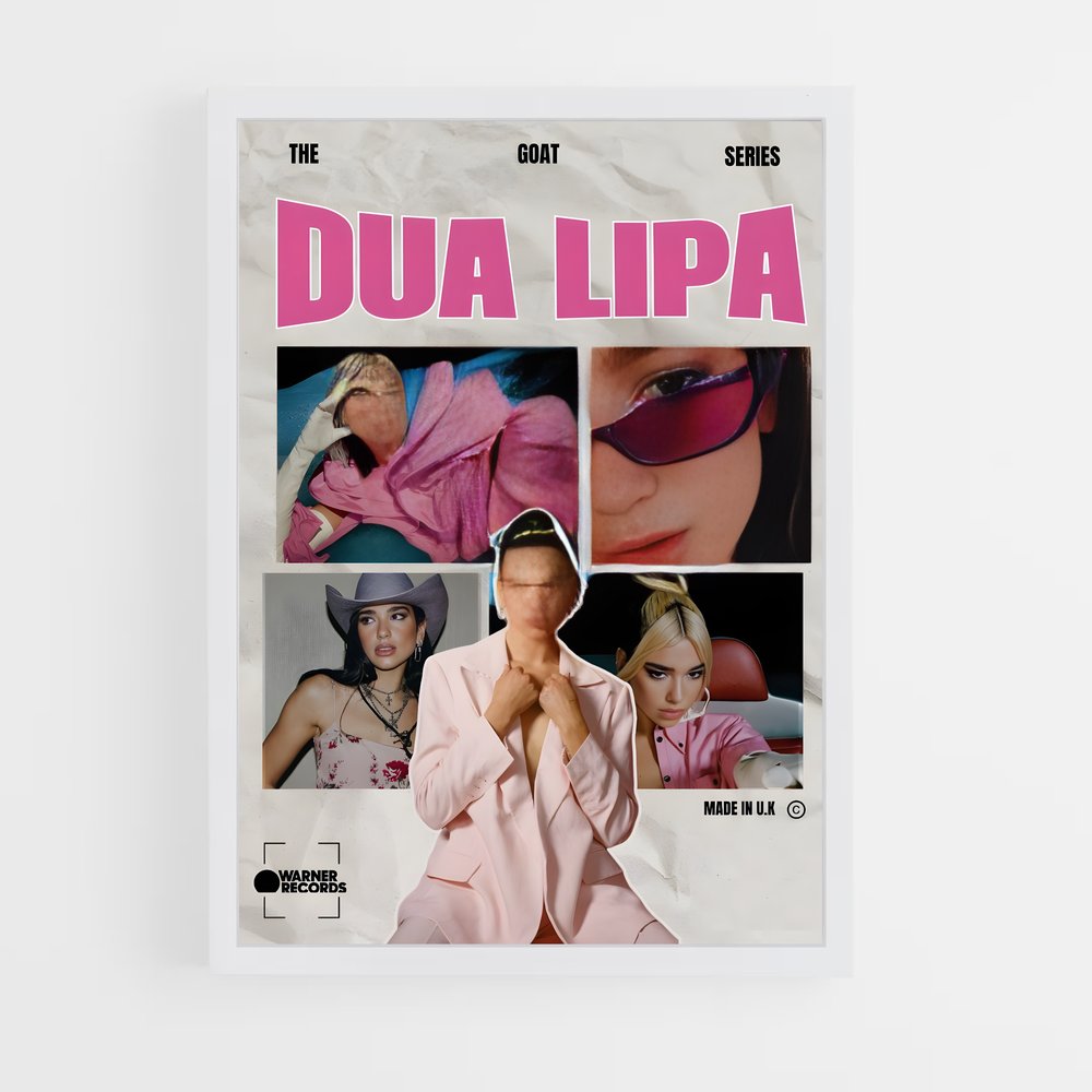 dua-lipa-2 cadre Blanc