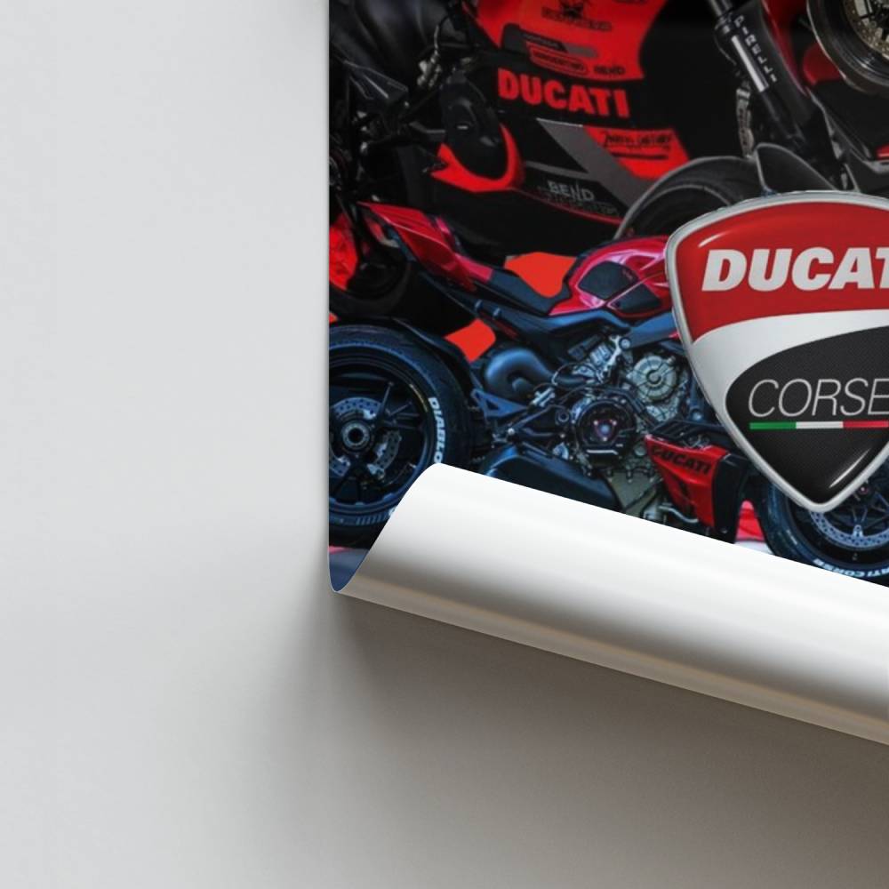 Poster Ducati Corse