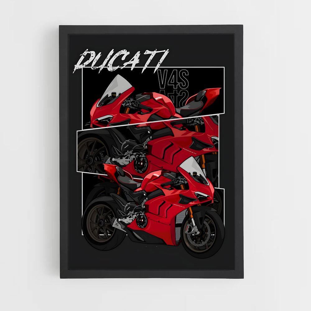 ducati-8 cadre Noir