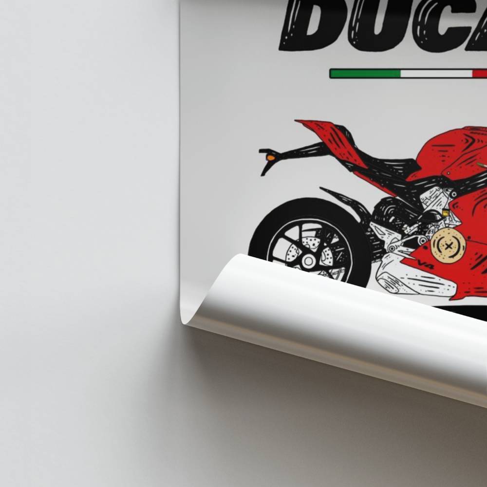 Poster Ducati Italien