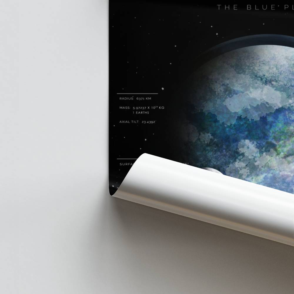 Poster Der blaue Planet