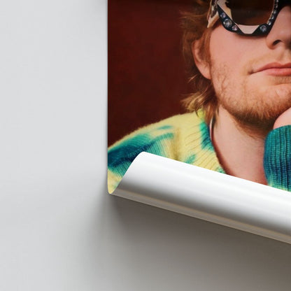 Poster Ed Sheeran Brille