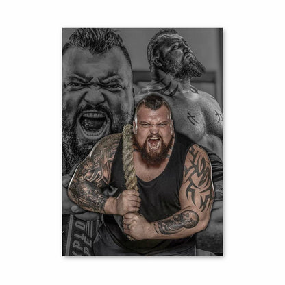 Poster Eddie Hall Corde