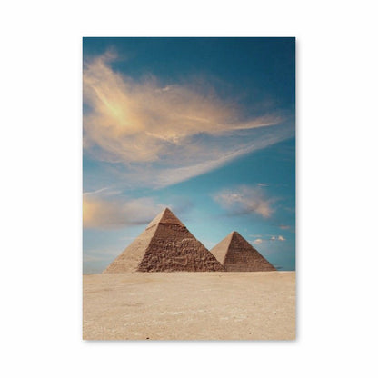 Poster zur Cheops-Pyramide