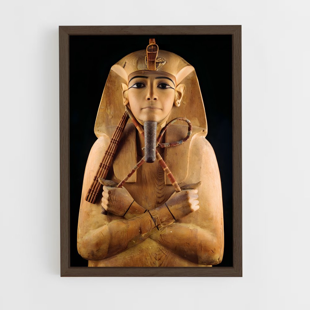egypte-antique-6 cadre Bois foncé