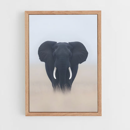 elephant-1 cadre Bois clair