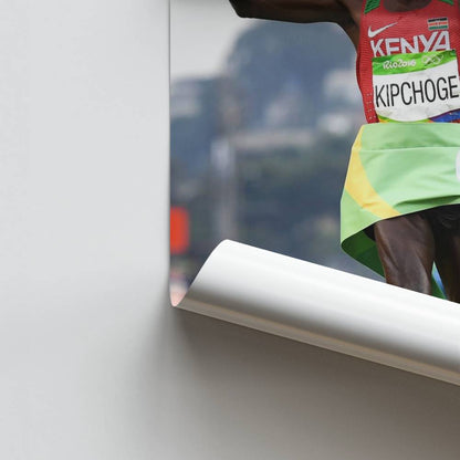 Poster Eliud Kipchoge-Rennen