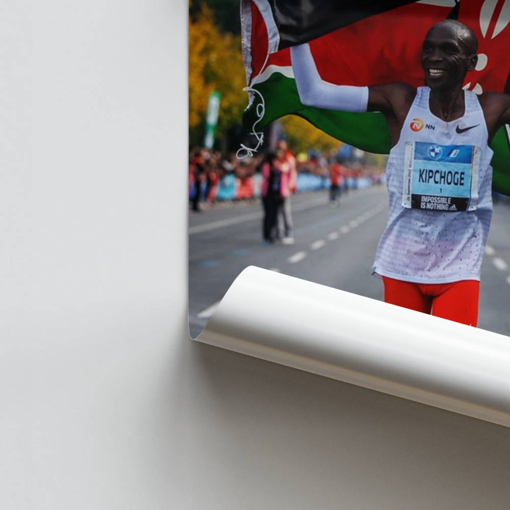 Plakat Eliud Kipchoge Kenia