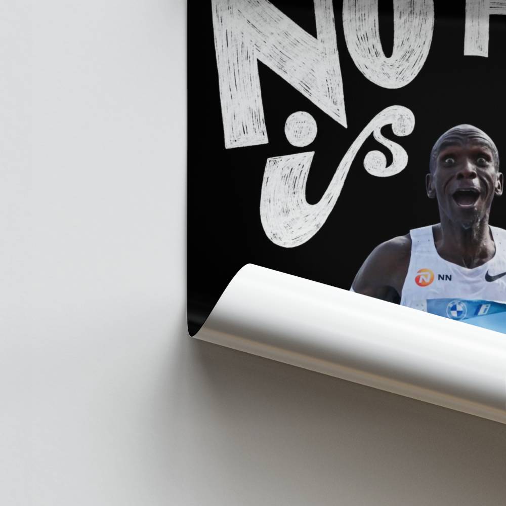 Poster Eliud Kipchoge Keine Grenzen