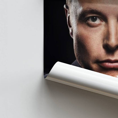 Poster Elon Musk Porträt