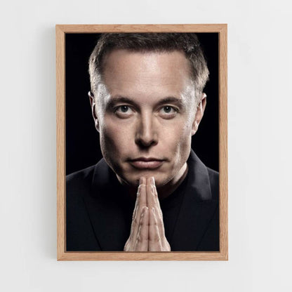 Poster Elon Musk Porträt