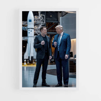 Poster Trump Elon Musk