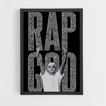 Poster Rap Gott Eminem