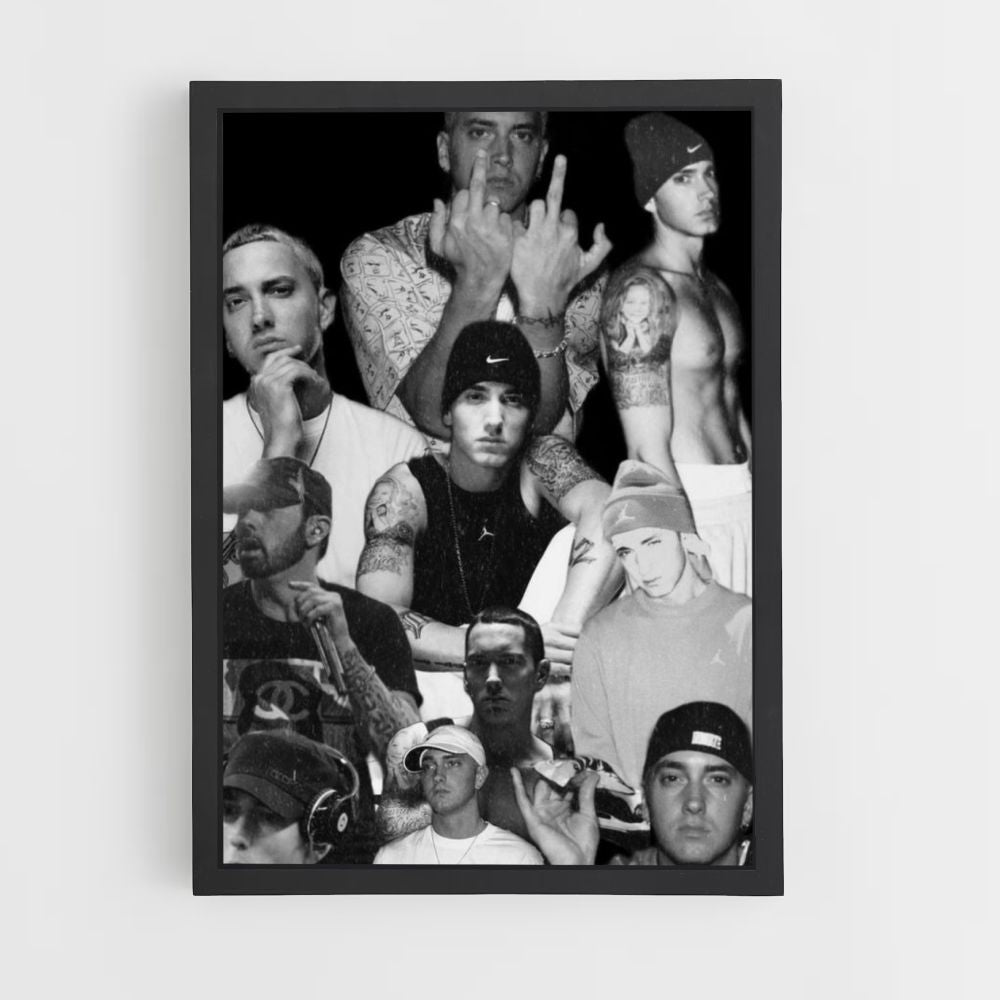 Poster Eminem-Collage