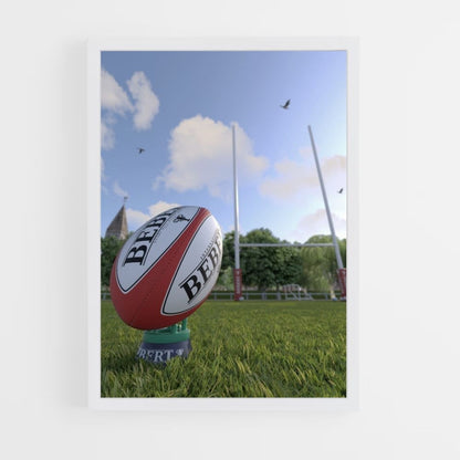 Poster England Rugbyball