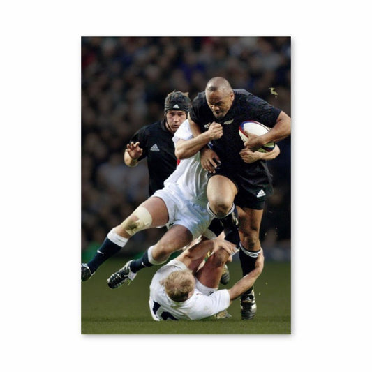 Poster England Rugby Tackle