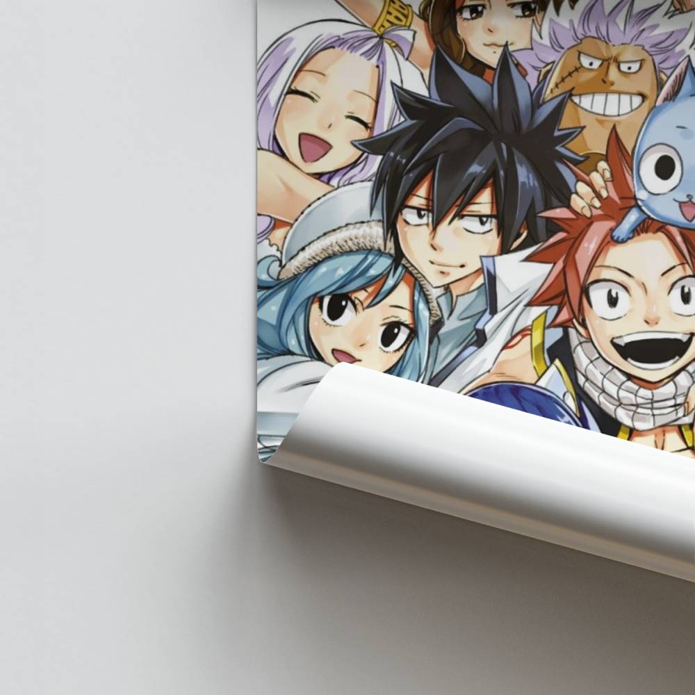 Poster Fairy Tail Charaktere