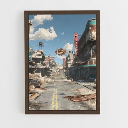 fallout-2 cadre Bois foncé