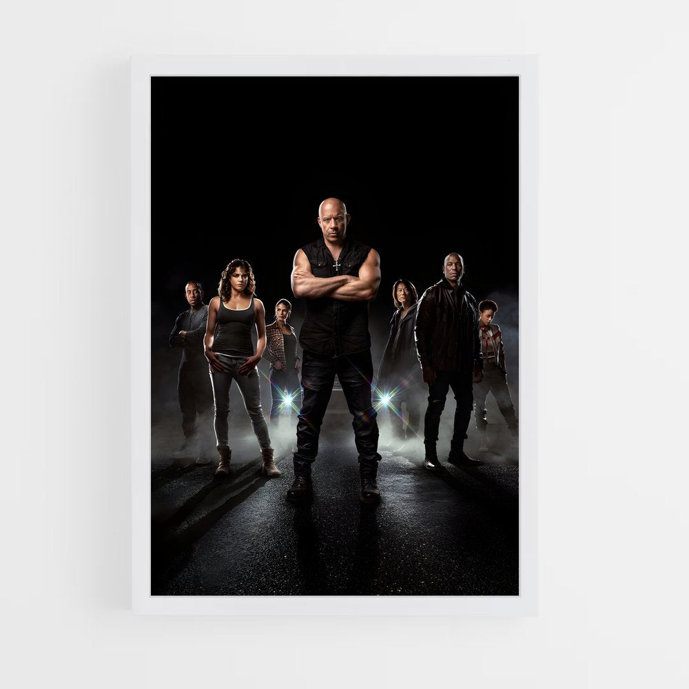 fast-and-furious-1 cadre Blanc