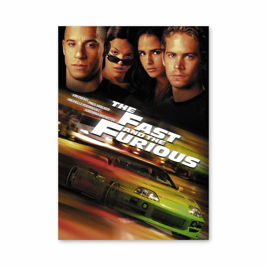 Poster Fast and Furious Vin Diesel