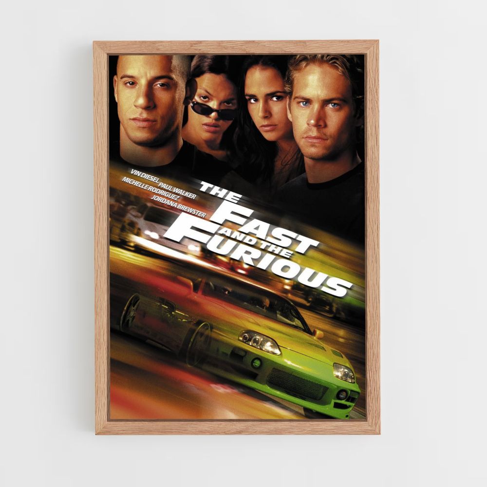 Poster Fast and Furious Vin Diesel