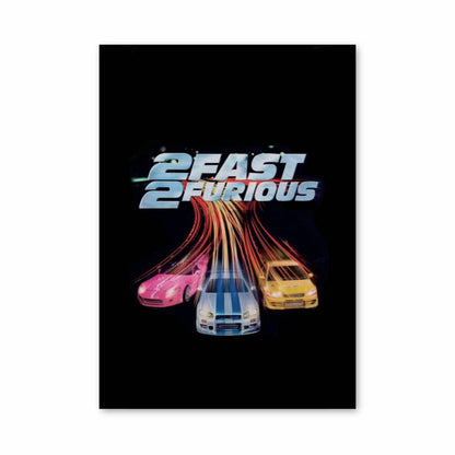 Poster 2 Fast 2 Furious Style