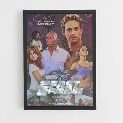 Poster 2 Fast 2 Furious Ästhetik