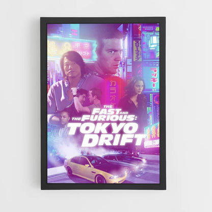 Poster Tokyo Drift Ästhetik