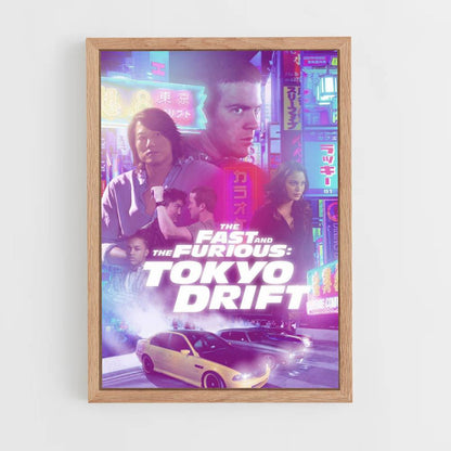 Poster Tokyo Drift Ästhetik