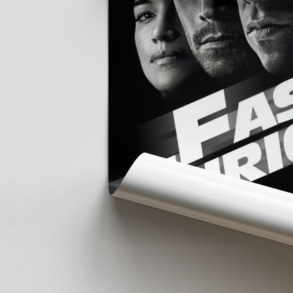 Poster Fast and Furious Vintage