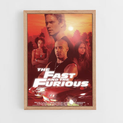 Poster The Fast and the Furious