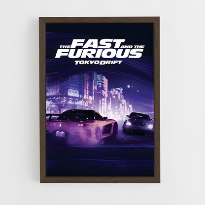 fast-and-furious-9 cadre Bois foncé
