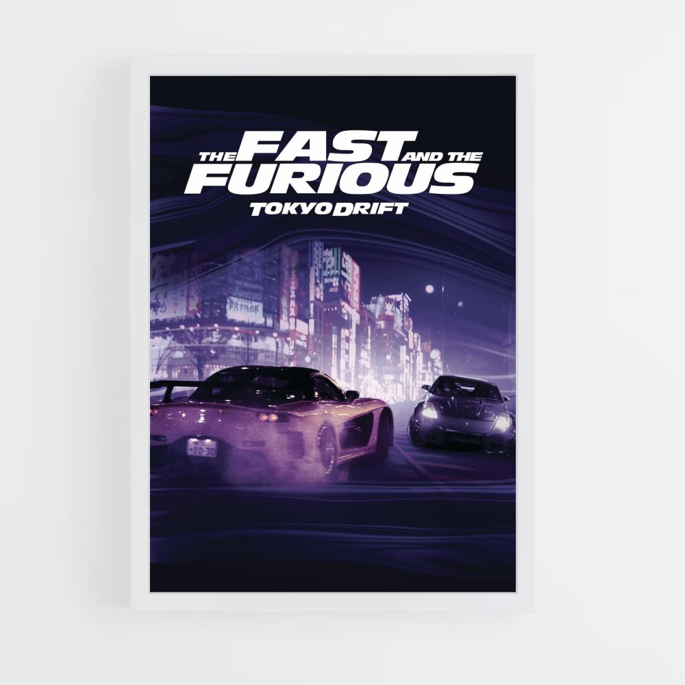 Poster Fast and Furious Tokyo Drift