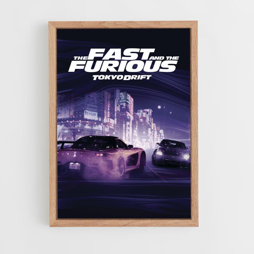 Poster Fast and Furious Tokyo Drift