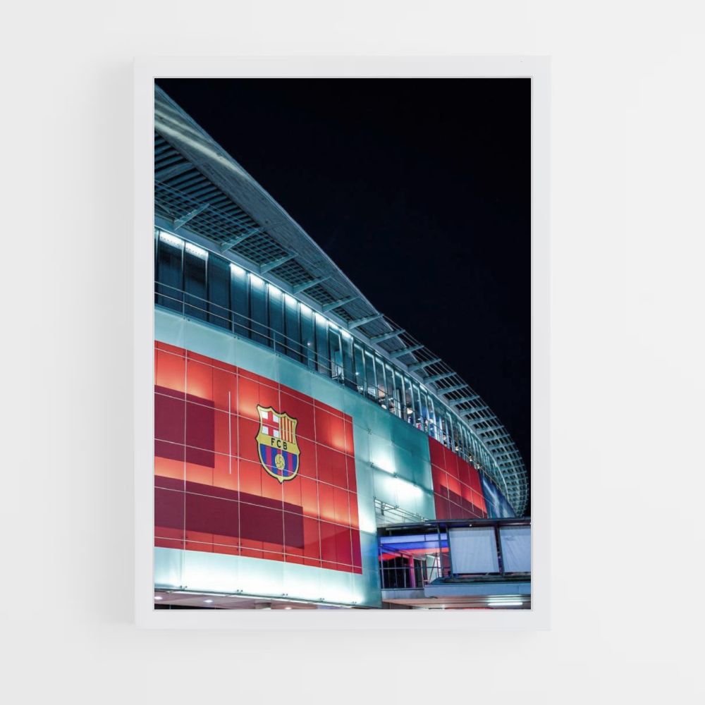 Poster Barcelona-Stadion