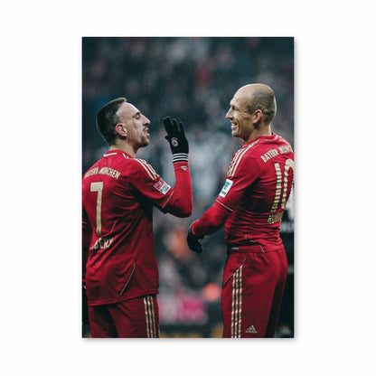 Poster Bayern München Rot