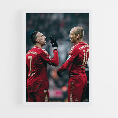 Poster Bayern München Rot