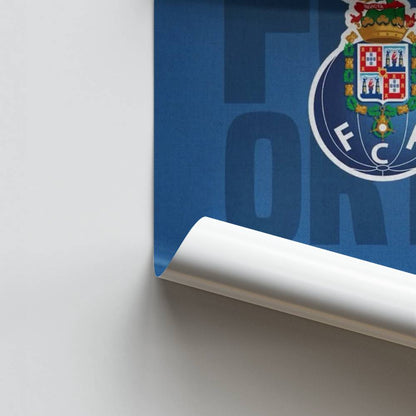 Poster FC Porto Blau