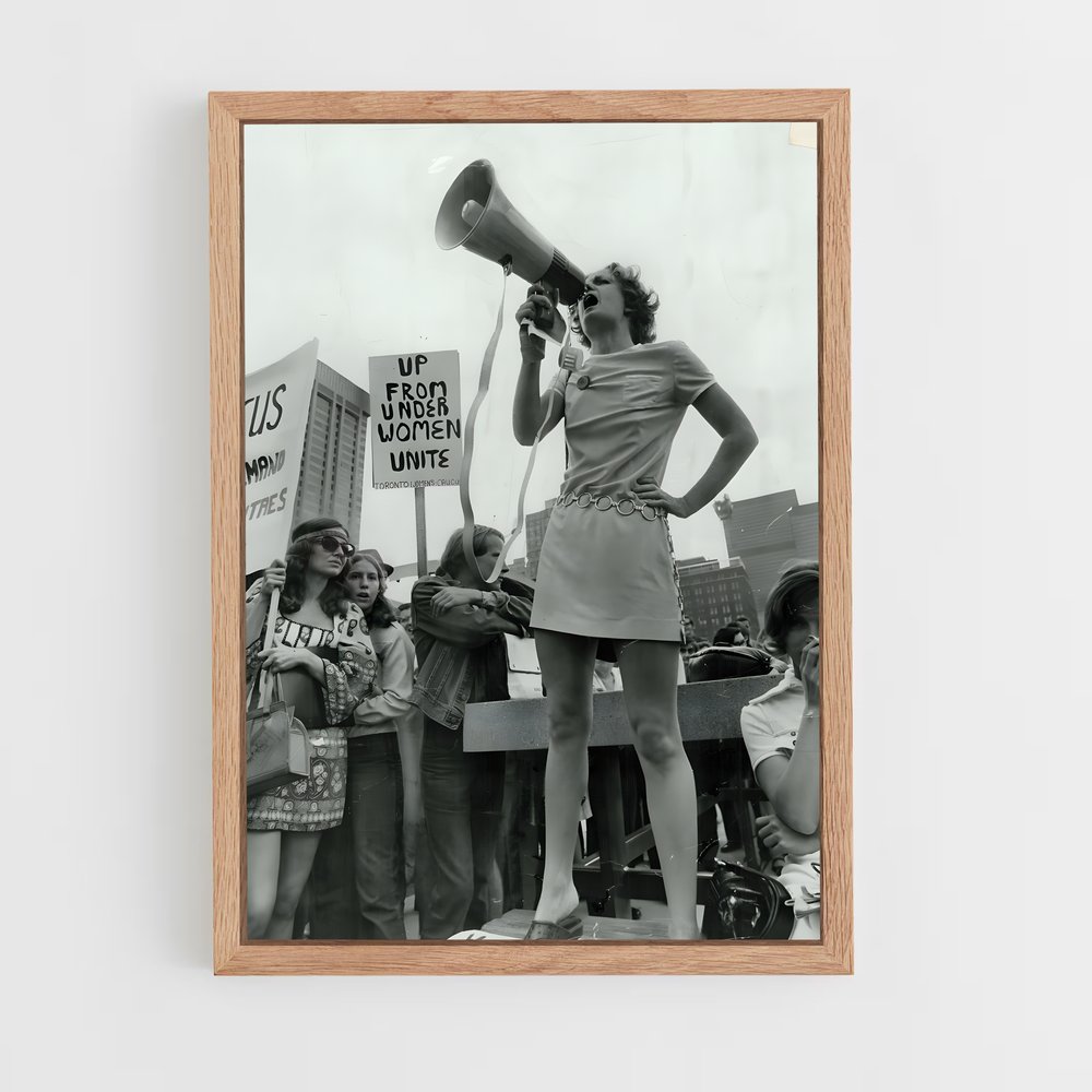 feminist-1 cadre Bois clair