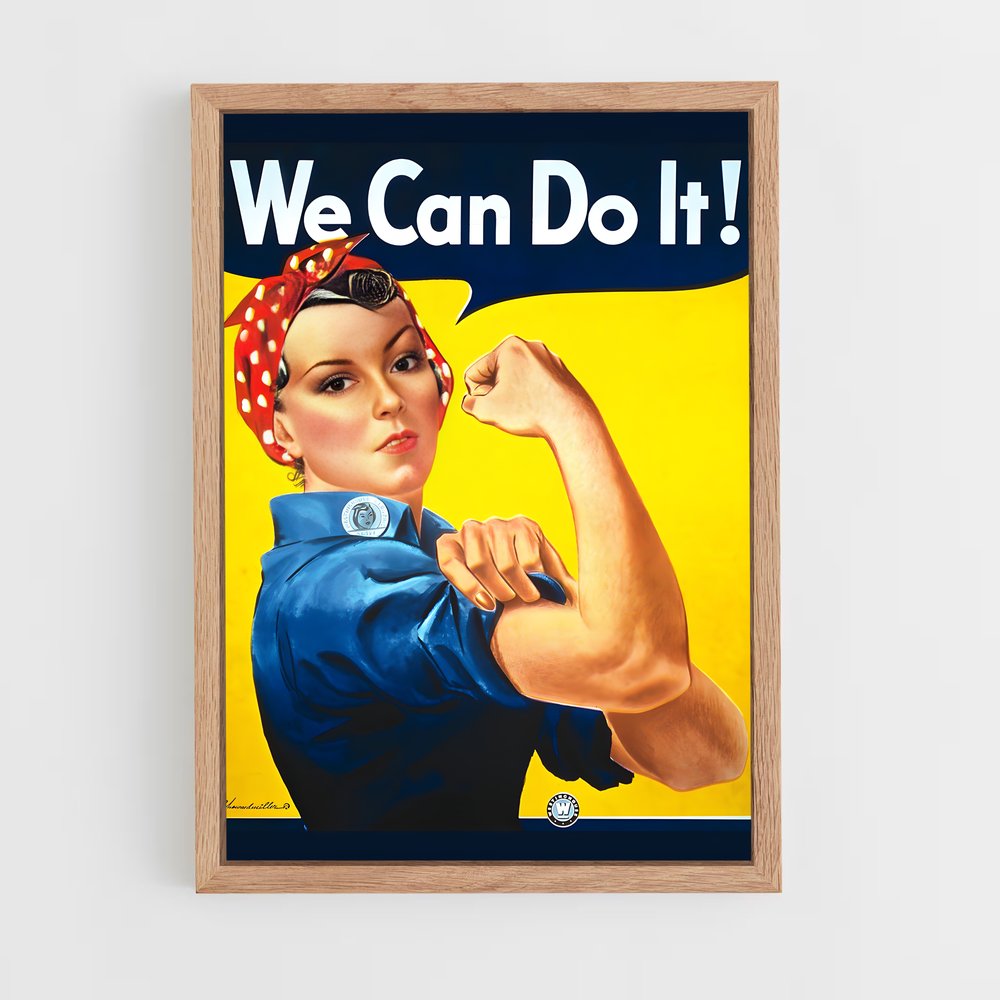 feminist-2 cadre Bois clair