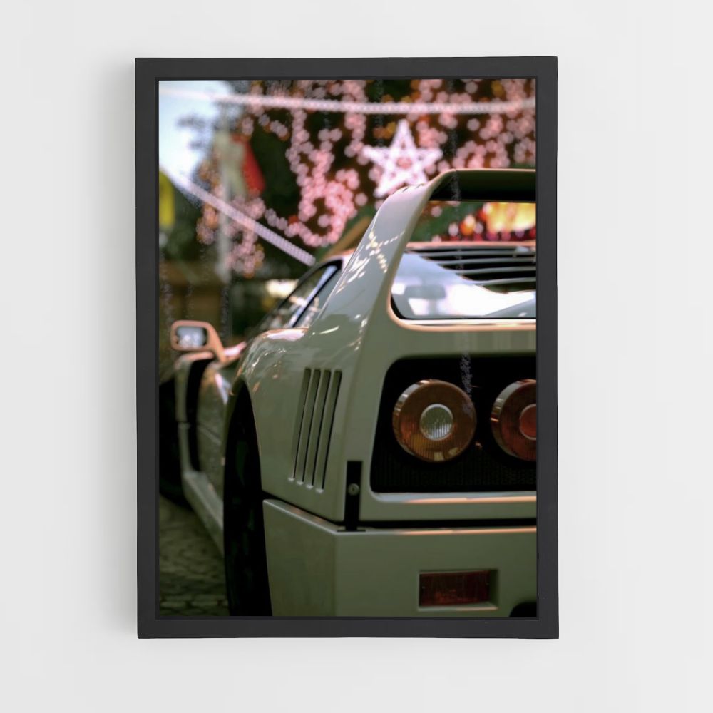 Poster Ferrari F40